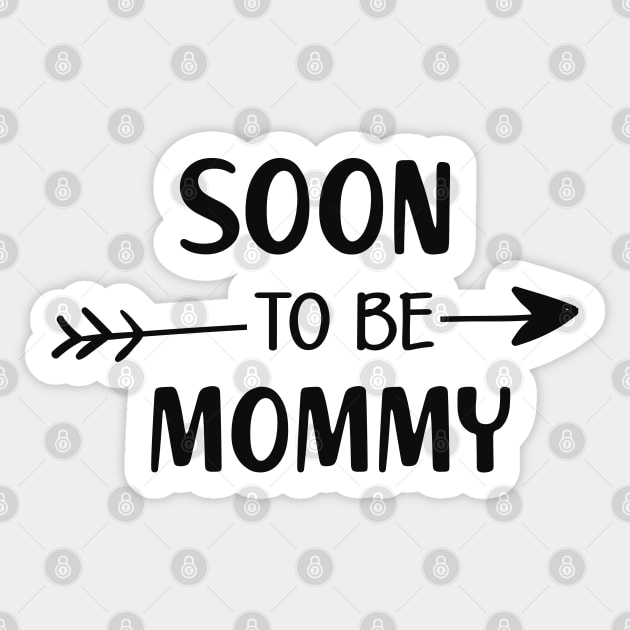 Soon to be mommy Sticker by KC Happy Shop